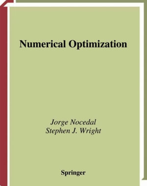 Numerical Optimization - Jorge Nocedal