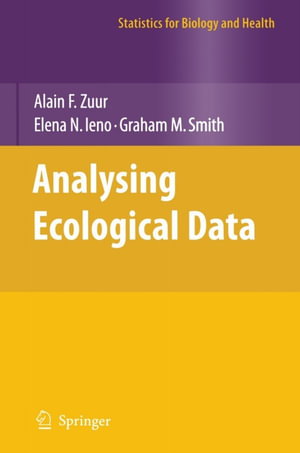 Analyzing Ecological Data - Alain Zuur