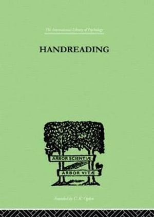 Handreading : A Study of Character and Personality - M.N. Laffan