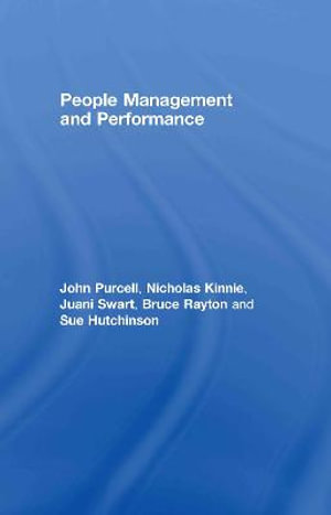 People Management and Performance - John Purcell