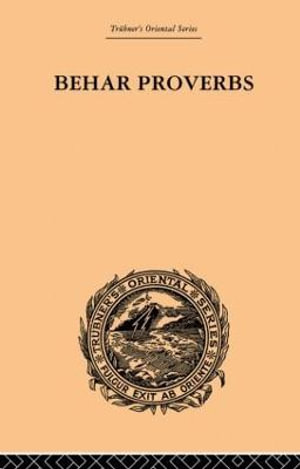 Behar Proverbs - John Christian