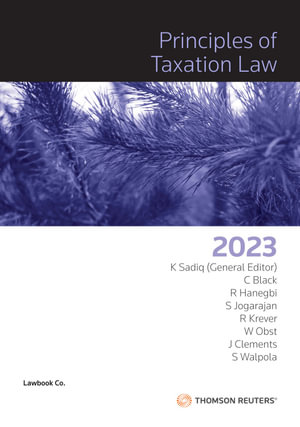 Principles of Taxation Law 2023 - Kerrie Sadiq