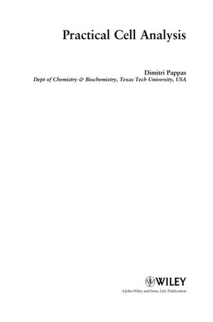 Practical Cell Analysis - Dimitri Pappas
