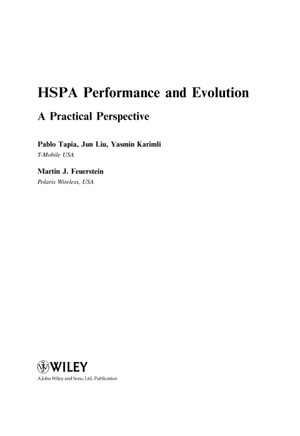 HSPA Performance and Evolution: A practical perspective : A practical perspective - Pablo Tapia