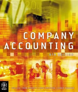 Company Accounting in Australia 6e - Leo