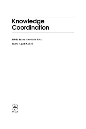 Knowledge Coordination - Fl?vio Soares Corr?a da Silva