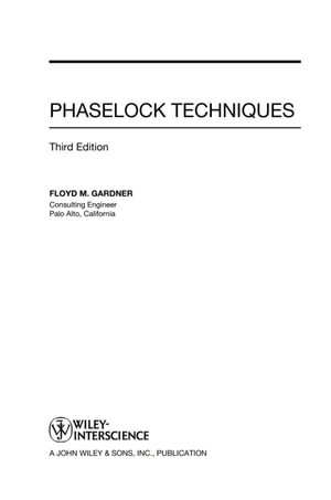 Phaselock Techniques - Floyd M. Gardner