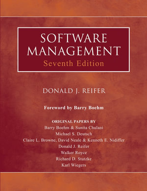 Software Management : Practitioners - Donald J. Reifer