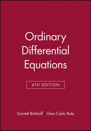 Ordinary Differential Equations - Garrett Birkhoff