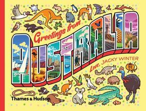 Greetings from Australia, A Postcard and Sticker Book by The Winter Group 9780500500620 | Booktopia
