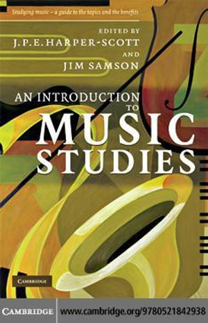 An Introduction to Music Studies - J. P. E. Harper-Scott