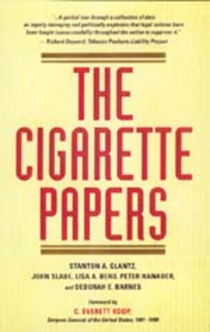 The Cigarette Papers : Emersion: Emergent Village resources for communities of faith - Stanton A. Glantz