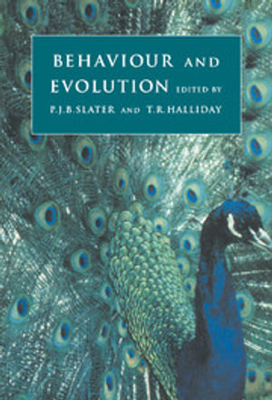 Behaviour and Evolution - P. Ed. Slater