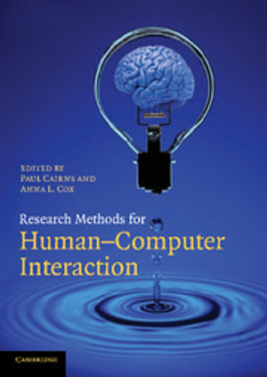 Research Methods for Human-Computer Interaction - Paul Cairns