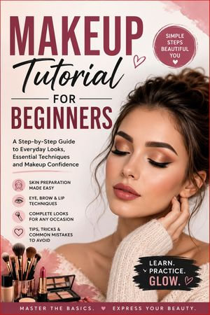 Makeup Tutorial For Beginners : A Complete Step-by-Step Guide to Makeup Basics, Techniques, Tools, and Everyday Looks - Anna Ray
