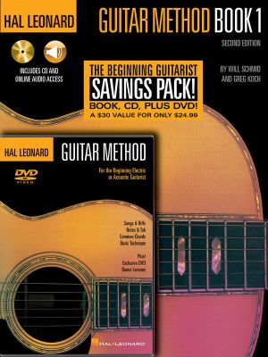 Hal Leonard Guitar Method : Book, CD And DVD Pack - Will Schmid