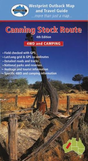 Canning Stock Route Map - Westprint