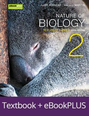 debat Fugtig tyv Nature of Biology 2, 5E VCE Units 3 and 4 & eBookPLUS + StudyOn VCE Biology  Units 3 and 4 by Judith Kinnear | 9780730328780 | Booktopia
