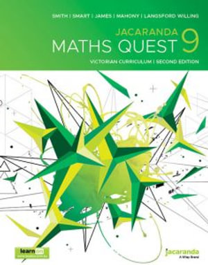 Jacaranda Maths Quest 9 Victorian Curriculum : 2nd Edition learnON and Print - Catherine Smith