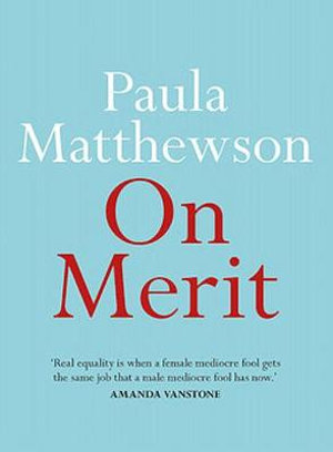 On Merit, On Series by Paula Matthewson | 9780733644191 | Booktopia