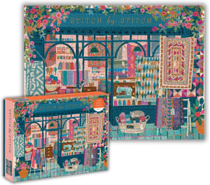 Stitch by Stitch 1000 Piece Puzzle – Galison