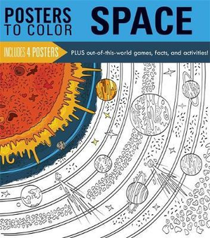 Posters to Color : Space - Running Press