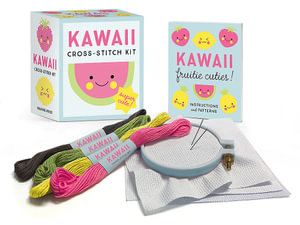 Kawaii Cross-Stitch Kit : Super-Cute! - Sosae Caetano