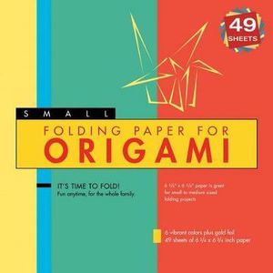 Folding Paper for Origami : Small 6 3/4" 49 Sheets - Tuttle Publishing