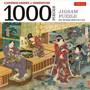 A Japanese Garden in Summer - Puzzle : 1000-Piece Jigsaw Puzzle - Tuttle Publishing