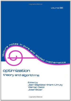 Optimization : Theory and Algorithms - Hiriart-UrrUty