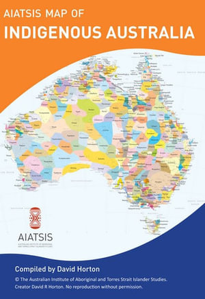 A0 flat AIATSIS map Indigenous Australia - David Horton