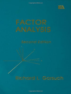 Factor Analysis - Richard L. Gorsuch