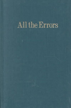All the Errors - Giorgio Manganelli