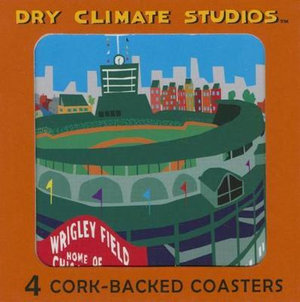 Wrigley Field Coaster Set : Alphabet Cities - Michael Schafbuch