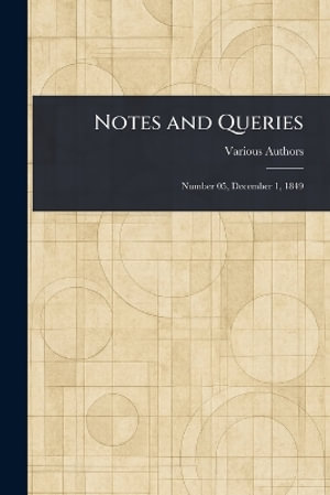 Notes and Queries - Various