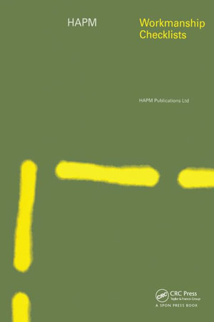 HAPM Workmanship Checklists - Construction Audit Ltd.