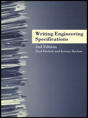 Writing Engineering Specifications - Paul Fitchett