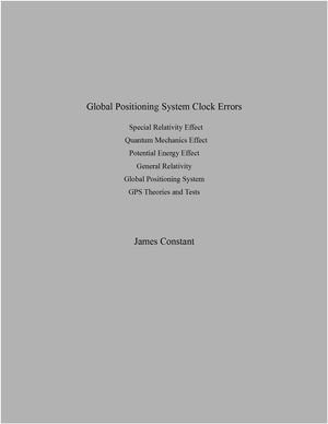 Global Positioning System Clock Errors : Gravitation, #19 - James Constant