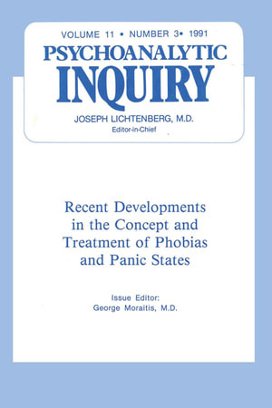 Recent Developments : Psychoanalytic Inquiry, 11.3 - George Moraitis