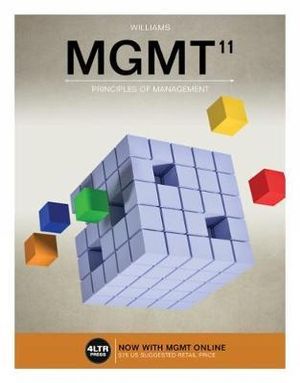Bundle : MGMT, 11th + MindTap Management, 1 Term (6 Months) Printed Access Card - Chuck Williams