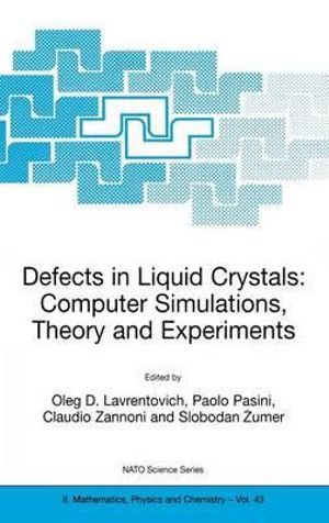 Defects in Liquid Crystals : Computer Simulations, Theory and Experiments - Oleg Lavrentovich
