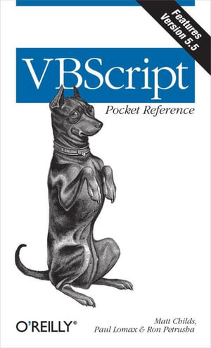 VBScript Pocket Reference - Paul Lomax