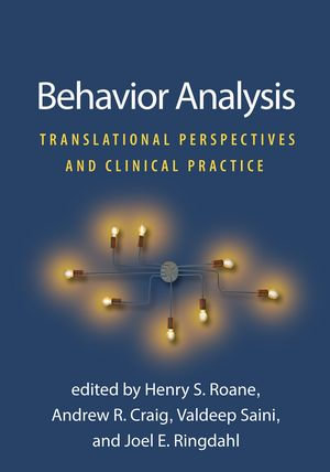 Behavior Analysis : Translational Perspectives and Clinical Practice - Valdeep Saini