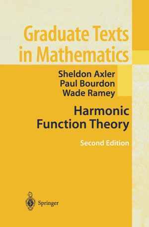 Harmonic Function Theory - Sheldon Axler