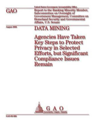 Data Mining - U S Governement Accountability Office