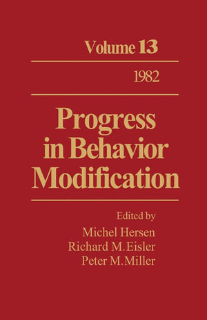 Progress in Behavior Modification : Volume 13 - Michel Hersen