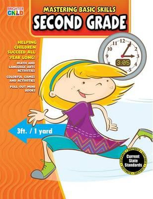 Mastering Basic Skills Second Grade Activity Book : Mastering Basic Skills - Brighter Child