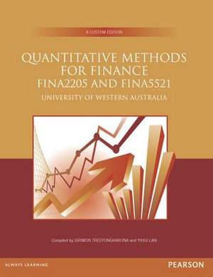 Quantitative Methods For Finance (Custom Edition) - David M. Levine