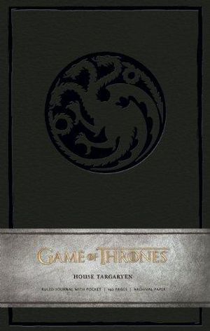 Game of Thrones : House Targaryen Hardcover Ruled Journal - Insight Editions