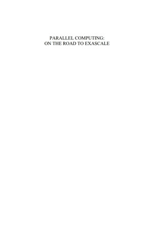 Parallel Computing : On the Road to Exascale